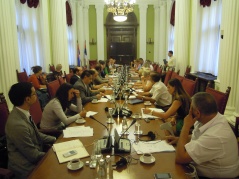 4 September 2012 Participants of the meeting dedicated to the realisation of new policies in the sphere of Roma integration